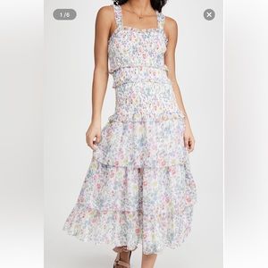 MAKE OFFERS Saylor leanna midi dress